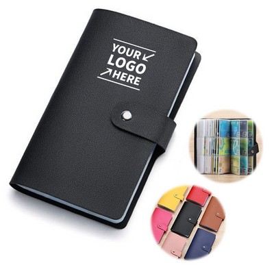 RFID Leather Business Card Holder