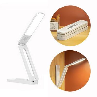 Foldable LED Desk Lamp Rechargeable USB Table Light 2000mA (Dual-use Version)