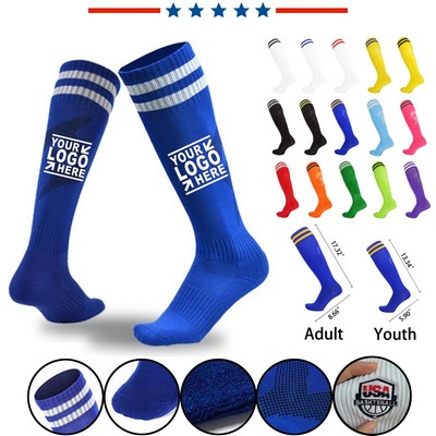 Stretchy Soccer Socks For Adult or Youth