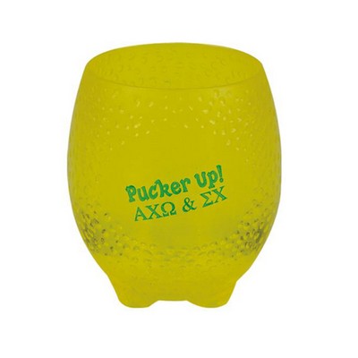 2 Oz. Lemon/ Lime Plastic Shot Glass