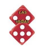 Las Vegas Dice Lapel Pin