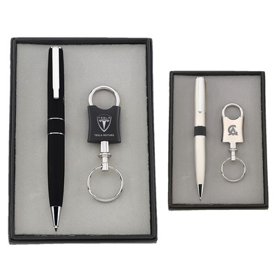 Pen & Keychain Set