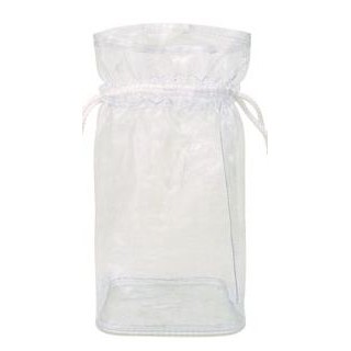 Transparent Round Shape Drawstring Pouch