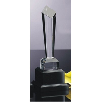 8" Optical Crystal Grand Pillar Award