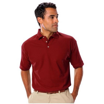 Men's Scotchgard™ Treated Short Sleeve Pique Polo Shirt