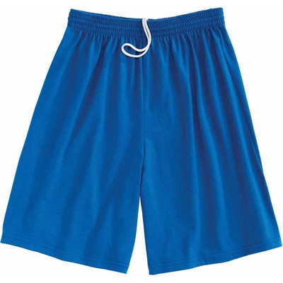 Augusta Sportswear Adult Longer Length 50/50 Jersey Shorts