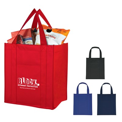 Matte Laminated Non-woven Shopper Tote Bag