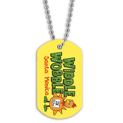 Full Color Dog Tag