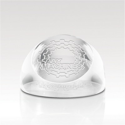 Crystal Dome Paperweight