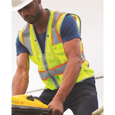 Kishigo® Premium Brilliant Series® Heavy-Duty Class 2 Vest