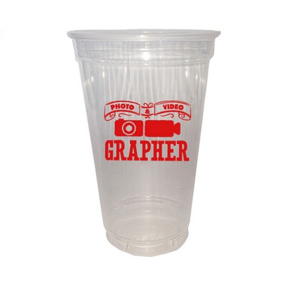 20 Oz. Soft Sided Clear Cups