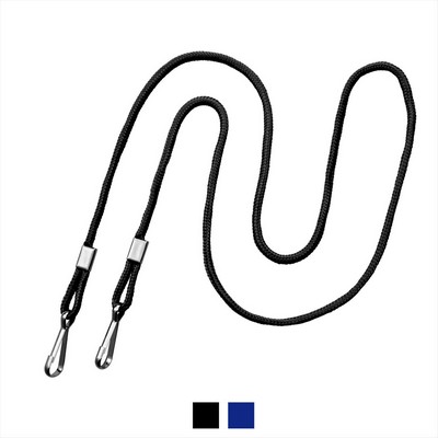 1/8" Double Ended Stock Lanyard with Two J-Hooks