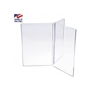 Six Sided Styrene Table Tent (4"x9")