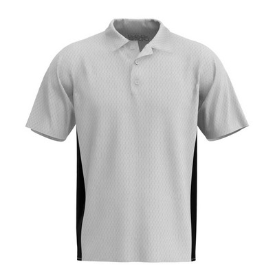 Polo shirt with side inserts