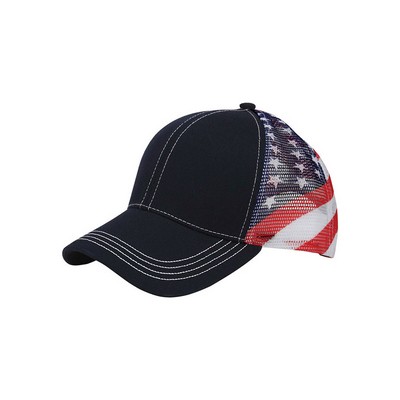 USA Cotton Twill Mesh Cap