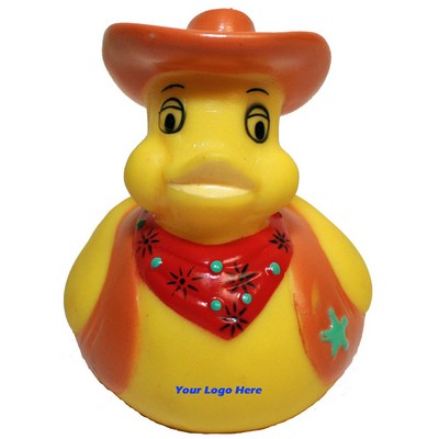 Cowboy Rubber Duck