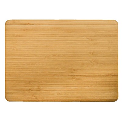 Bamboo Cutting Board Large, Squared Corners