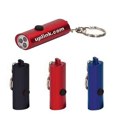 3 LED Flashlight with Keychain