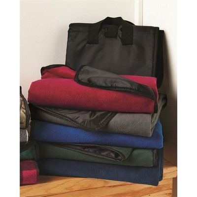 Alpine Fleece Polyester/Nylon Picnic Blanket