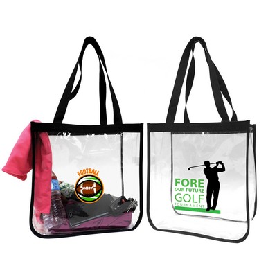 Clear Open Stadium Tote