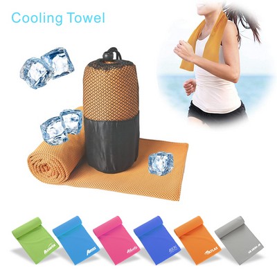 CT12 Cooling Towels(32"x 12") Ice Towel Microfiber Towel