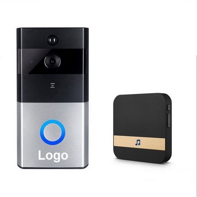 Smart Video Doorbell Wireless Home WIFI Security Camera With Indoor Chime, 32G SD Card