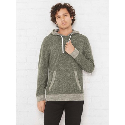 LAT™ Unisex Hooded Pullover Harborside Mélange French Terry Sweatshirt