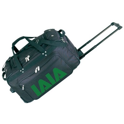 Deluxe Rolling Duffel Bag (24"x12½"x15")