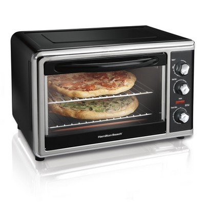 Hamilton Beach® Black Countertop Oven w/Convection & Rotisserie