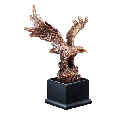 16" Bronze Electroplated American Eagle Trophy