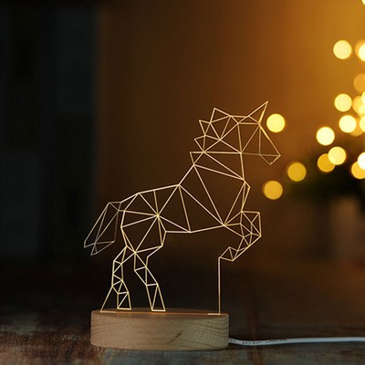 LED Unicorn Night Light