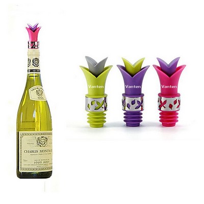 Silicone Wine Bottle Stopper Pourer