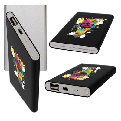 Roseland Stylish Aluminum Slim Power Bank 4000mAh