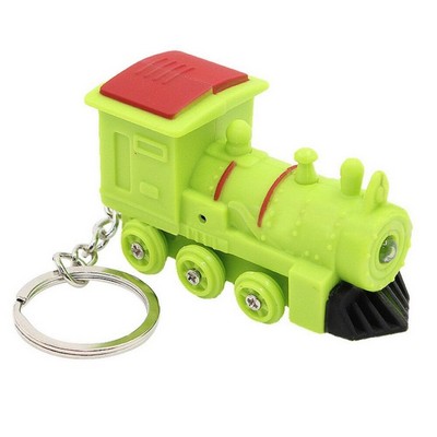 Train LED Sound Keychain