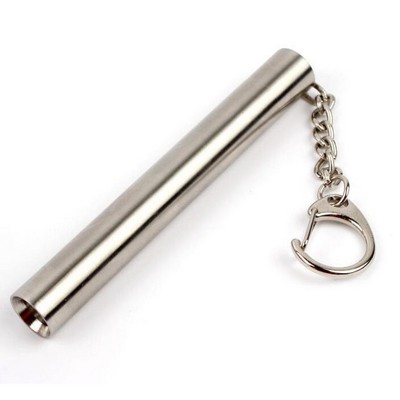 Stainless Steel Slim LED Keychain