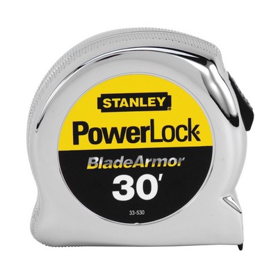 Stanley Tools 30' PowerLock® Tape Measure with BladeArmor®