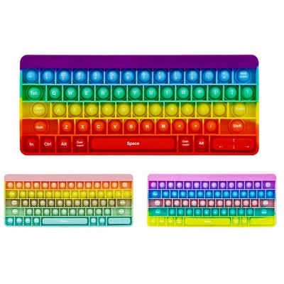 Big Size Keyboard Bubble Fidget Sensory Toy