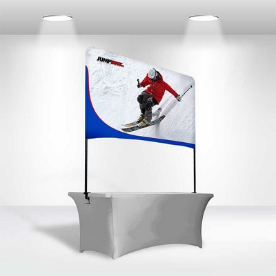 6' Full Color Table Top Banner - Medium