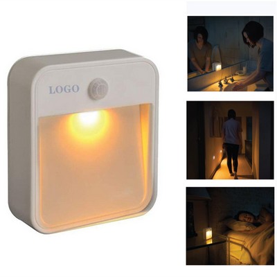 Battery-Powered Motion-Sensing LED Night Light