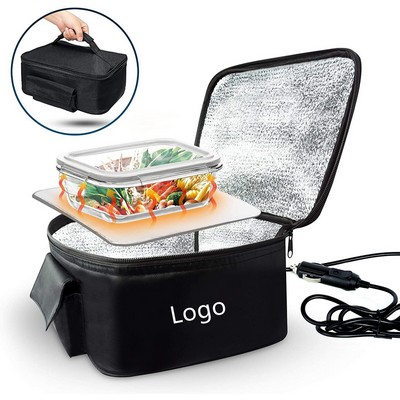 Portable Mini Oven Car Food Warmer Electric Heated Lunch Box