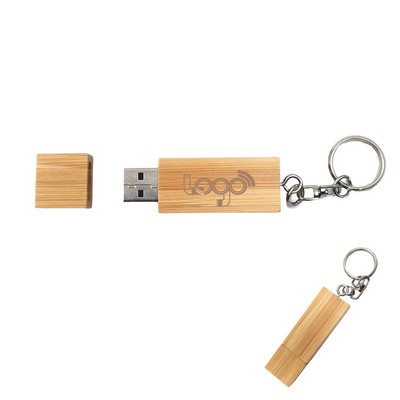 16GB Bamboo USB Flash Drive Memory Stick