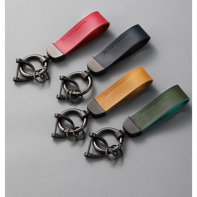 Car Brand Keychain, Leather Keychain