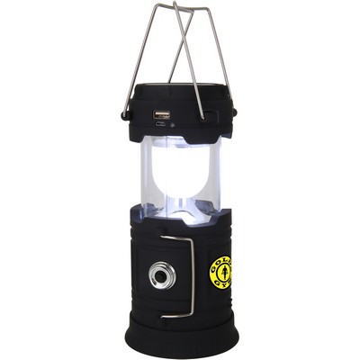 Solar Power Bank Camping Lantern