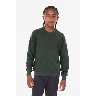 Bella+Canvas® Youth Sponge Fleece Raglan Sweatshirt