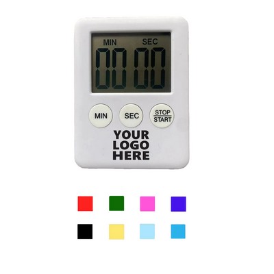 Digital Kitchen Timer With Magnetic Backing