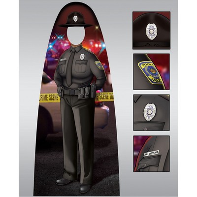 Custom Child Size Female Trooper Officer Photo Prop