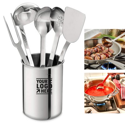 6 Pieces Professional Stainless Steel Kitchen Tool Set