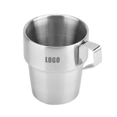 304 Stainless Steel Double Wall Stackable Cups