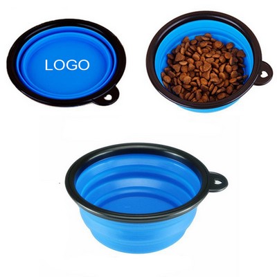 650ML Foldable Silicone Dog Bowl