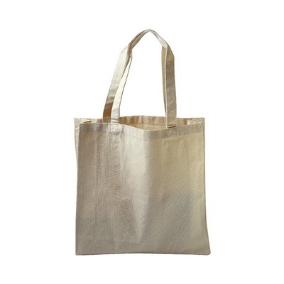 Canvas Shopper with canvas handles